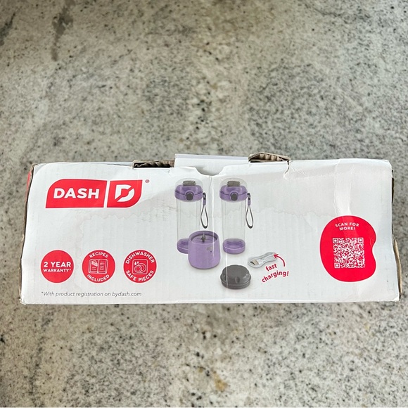 NIB Dash Portable USB Blender With Bonus Jar - Picture 13 of 14